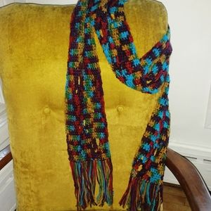 Boho Knit Scarf